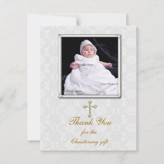 Religiöse Fotokarte Dankeskarte