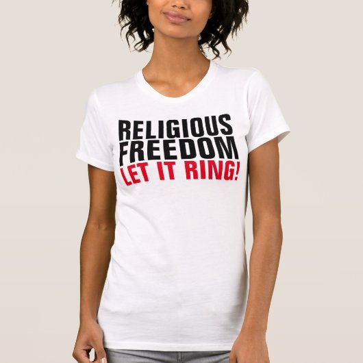 RELIGIÖSE FREIHEIT T-Shirts (Vorderseite)