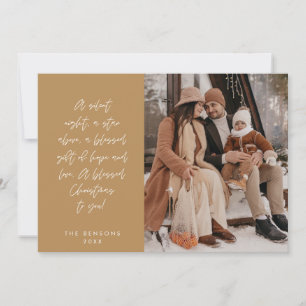 Religiöse, frohe Weihnachten, Christliches Foto Feiertagskarte