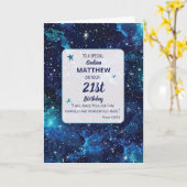 Religiöse Geburtstagsstars Karte (Gelbe Blume)