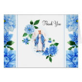 Religiöse gesegnete Jungfrau Mary danken Ihnen (Vorderseite (Horizontal))