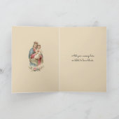 Religiöse gesegnete Jungfrau Mary Jesus Karte (Innenseite)