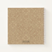 Religiöse gesegnete Jungfrau Mary Jesus Vintag Notizblock (Rückseite)