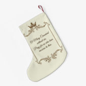 Religiöse gesegnete Jungfrau Mary katholisches Geb Kleiner Weihnachtsstrumpf (Rückseite (Hängend))