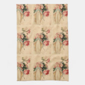 Religiöse gesegnete Jungfrau-Mutter-Mary-Rosen Geschirrtuch (Vertikal)