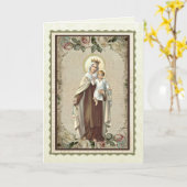 Religiöse gesegnete Mutter Mary unsere Dame das Karte (Gelbe Blume)