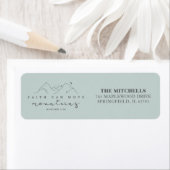 Religiöse Glaubensmoves Berge Moderne Boho Custom (Insitu)