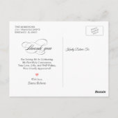 Religiöse Gold Cross Rosa Rosa Blütengrün Vielen D Postkarte (Rückseite)