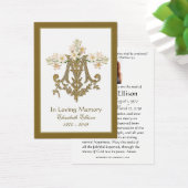 Religiöse Goldmedaillen-Marian Cross Funeral Lilie (Schreibtisch)