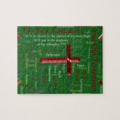 Religiöse Grüne Wolke Puzzle (Horizontal)