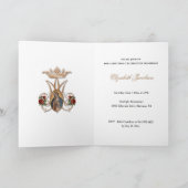 Religiöse Guadalupe Jungfrau Mary Rote Rosen Karte (Innenseite)