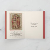 Religiöse Guardian Angel Gebet Junge Mädchen Karte (Innenseite)