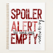 Religiöse "He is Risen" Planner Notebook Planer (Vorderseite)