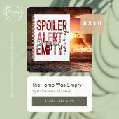 Religiöse "He is Risen" Planner Notebook Planer