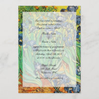 Religiöse Hochzeit, Vincent van Gogh,Schwertlilien