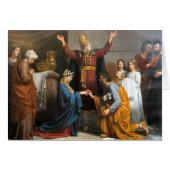 Religiöse Hochzeitkarte (Vorderseite (Horizontal))