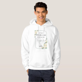 Religiöse Hochzeitstag-Jubiläum Faith Hope-Liebe Hoodie