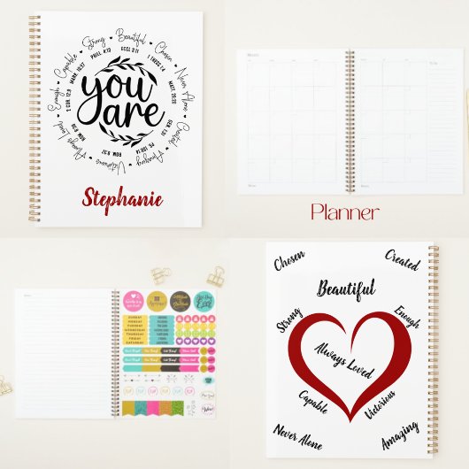 Religiöse Inspirationsbibliotheken "You are" Planer