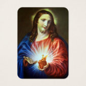 Religiöse Jesu Herz Beerdigung Gedenkstätte Gebet (Vorderseite)