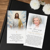 Religiöse Jesus Hail Mary Gebetskarte