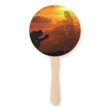Religiöse Jesus Hand Fan