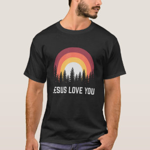 Religiöse Jesus Liebe Sie Christlich T-Shirt