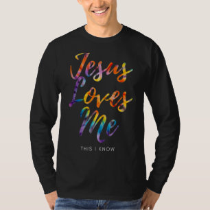 Religiöse Jesus Lieben Ich glaube an Christliche L T-Shirt