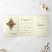 Religiöse Jungfrau Maria Tri-Falten Karte anbieten (Innenseite)