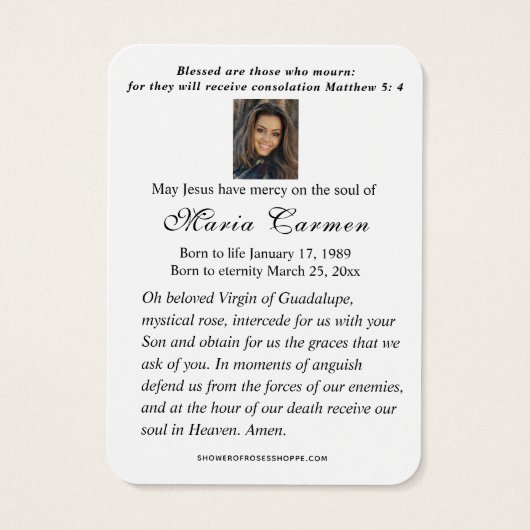 Religiöse Jungfrau Mary Guadalupe Katholische Beer (Rückseite)