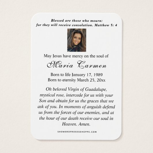 Religiöse Jungfrau Mary Guadalupe Katholische Beer (Rückseite)