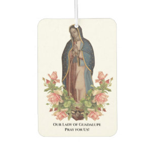Religiöse Jungfrau Mary Guadalupe Katholische Span Autolufterfrischer