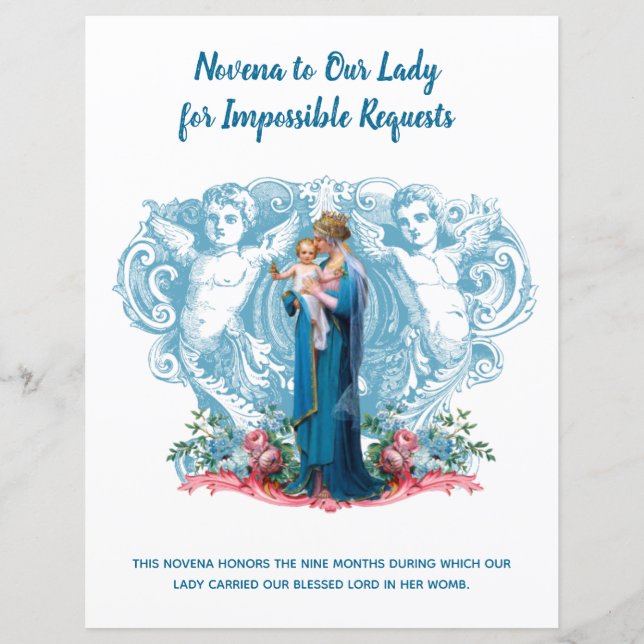 Religiöse Jungfrau Mary Jesus Angels Katholisches  (Vorderseite)