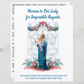 Religiöse Jungfrau Mary Jesus Angels Katholisches  (Vorne/Hinten)