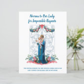 Religiöse Jungfrau Mary Jesus Angels Katholisches  (Stehend Vorderseite)