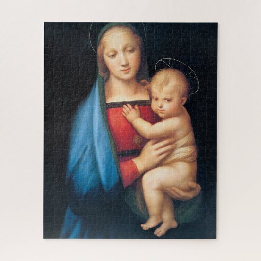 Religiöse Jungfrau Mary Jesus Artwork Puzzle (Vertikal)