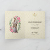 Religiöse Jungfrau Mary Jesus Beileid Danke (Innenseite)