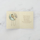 Religiöse Jungfrau Mary Jesus Katholic Sympathy Ca Karte (Innenseite)