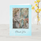 Religiöse Jungfrau Mary Jesus katholische Collage Karte (Gelbe Blume)