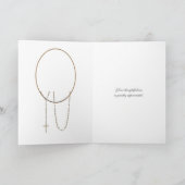 Religiöse Jungfrau Mary Jesus katholische Collage Karte (Innenseite)