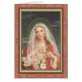 Religiöse Jungfrau Mary Katholic Vintag (Vorne)