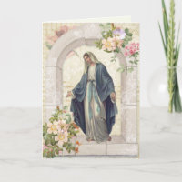 Religiöse Jungfrau Mary Spiritual Bouquet Gebete