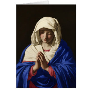 Religiöse Jungfrau Mutter Maria Katholisch Vintage