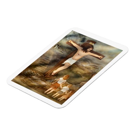 Religiöse Karte Magnet (Linke Seite)