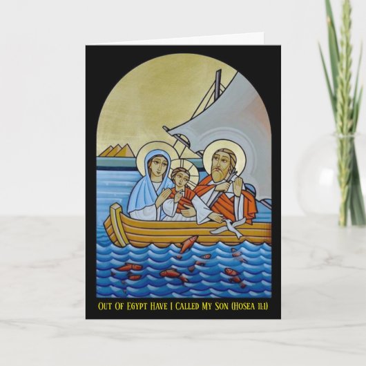 Religiöse Karte, Vertikal Karte (Vorderseite)