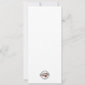 Religiöse katholische Beerdigung Beileid Danke Kar Karte (Rückseite)