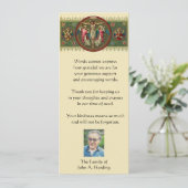 Religiöse katholische Beerdigung Beileid Vielen Da Karte (Stehend Vorderseite)