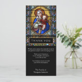 Religiöse katholische Beerdigung Beileid Vielen Da Karte (Stehend Vorderseite)