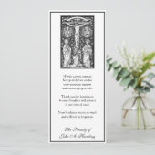 Religiöse katholische Beerdigung Beileid Vielen Da Karte (Stehend Vorderseite)