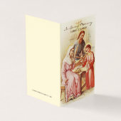 Religiöse katholische Beerdigungskarten Visitenkarten (Vorderseite)