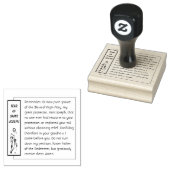 Religiöse katholische Heilige Joseph Kind Jesus Ge Gummistempel (Stempel)